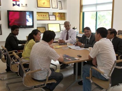印度某項(xiàng)目公司一行人來(lái)我公司參觀考察